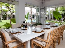 Villa The Cotton House, Zona de comedor